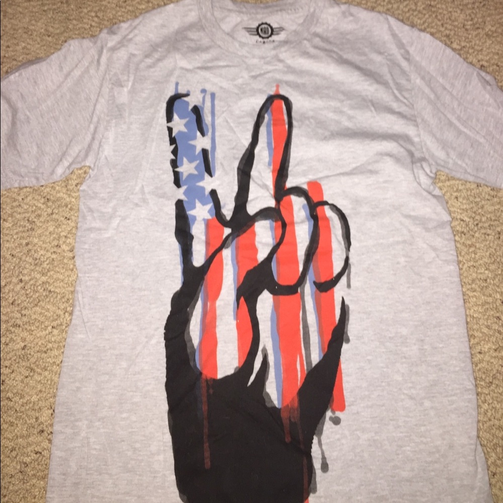 teen boy's america shirt