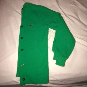 Lacoste button down sweater 🐊