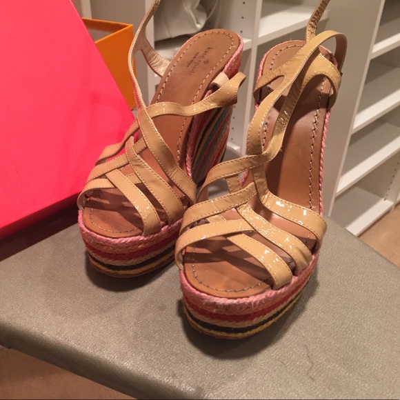 Kate spade rainbow wedge - Picture 3 of 7