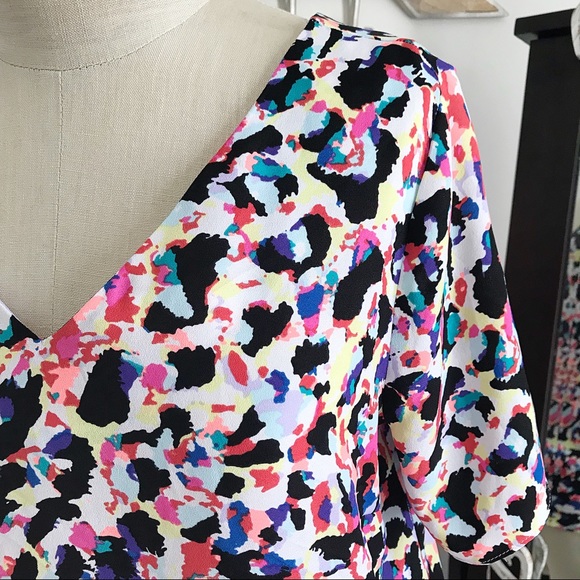 ⭐️Multi Color Animal Print Top⭐️ - Picture 2 of 4