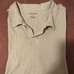 Men's short sleeved polo shirt