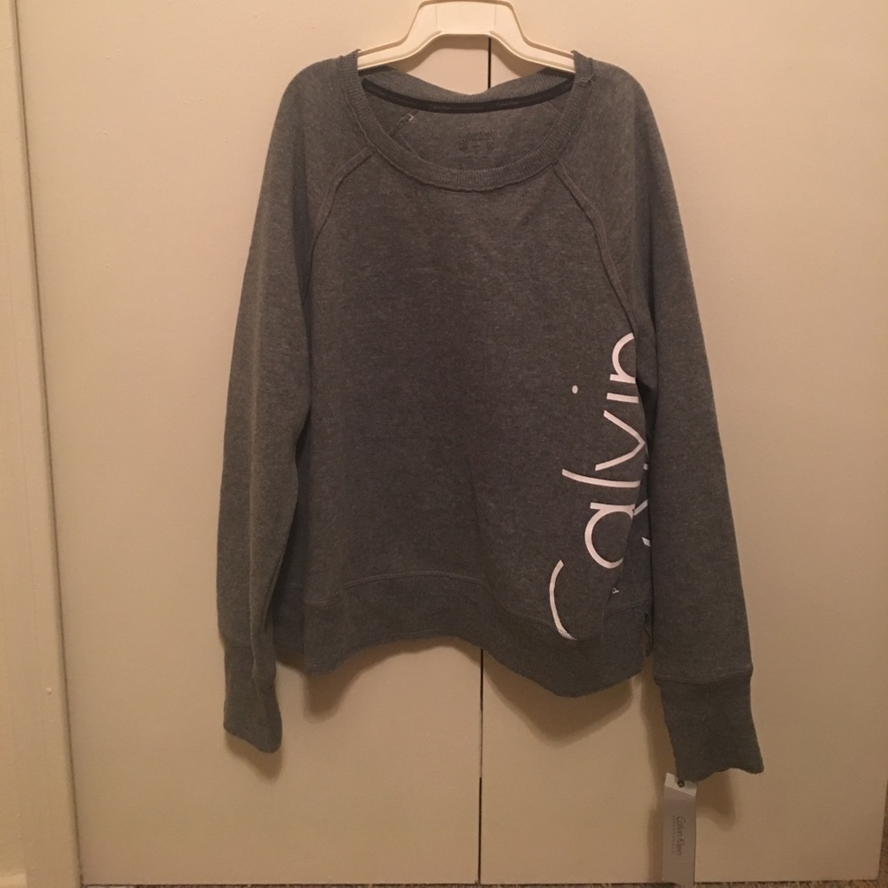 Calvin Klein Performance Grey Sweat Shirt