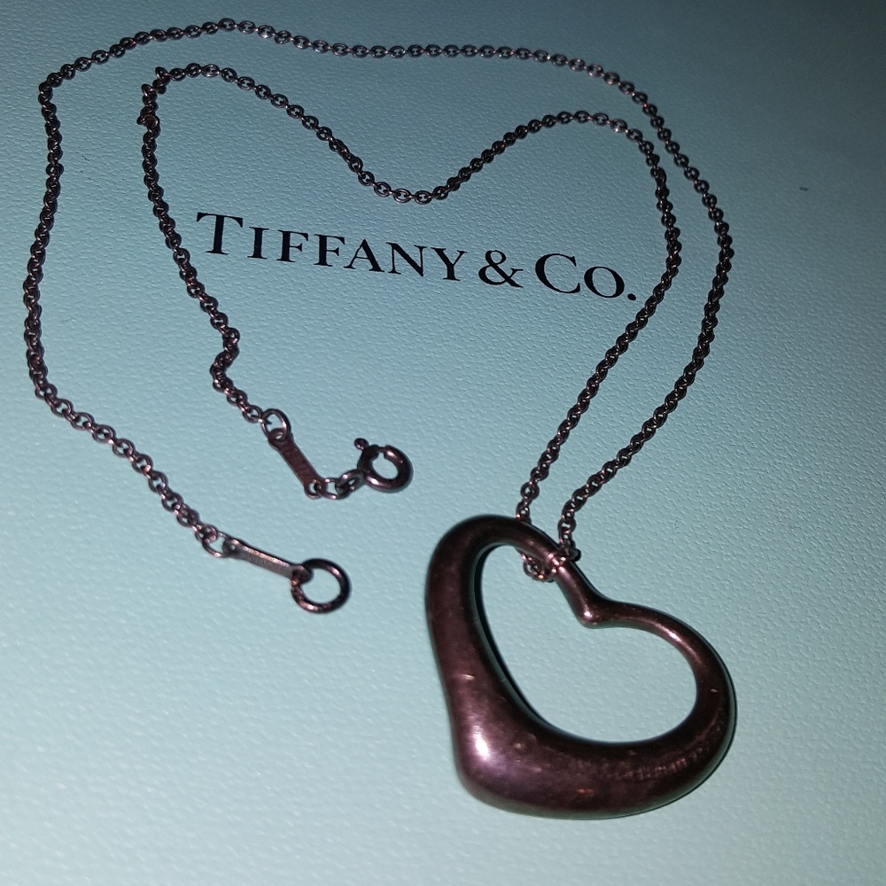 Tiffany & Co. Black tone Heart