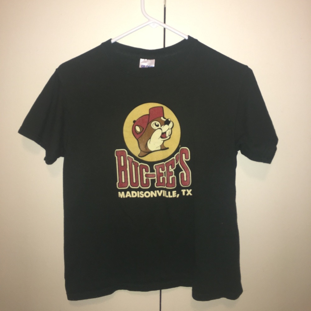 Cute Bucee’s Navy Green Shirt