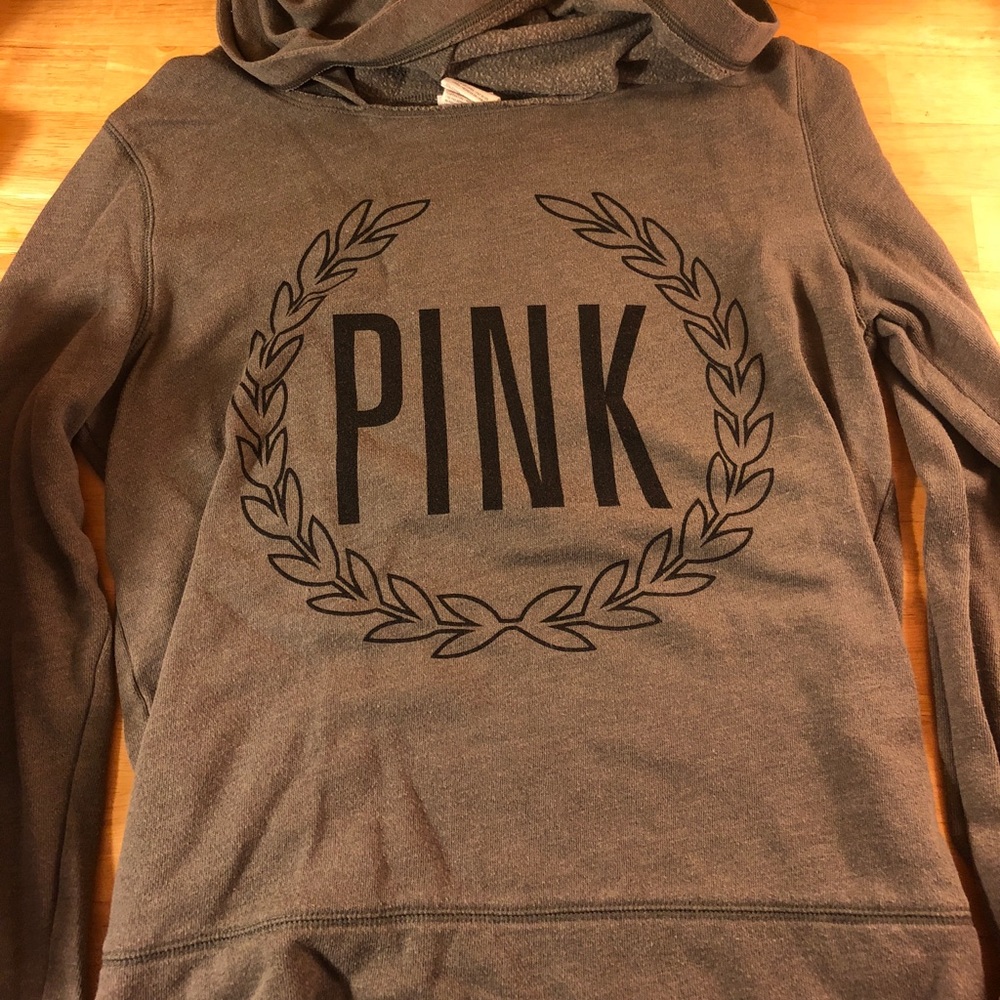 Victoria’s Secret Pink XS Gray Hoodie