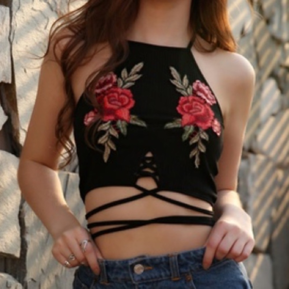 💥TUMBLR ROSE FLORAL WRAPAROUND💥 - Picture 5 of 8