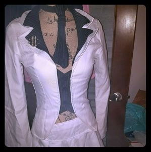 Women's sexy leg Avenue gangster costume