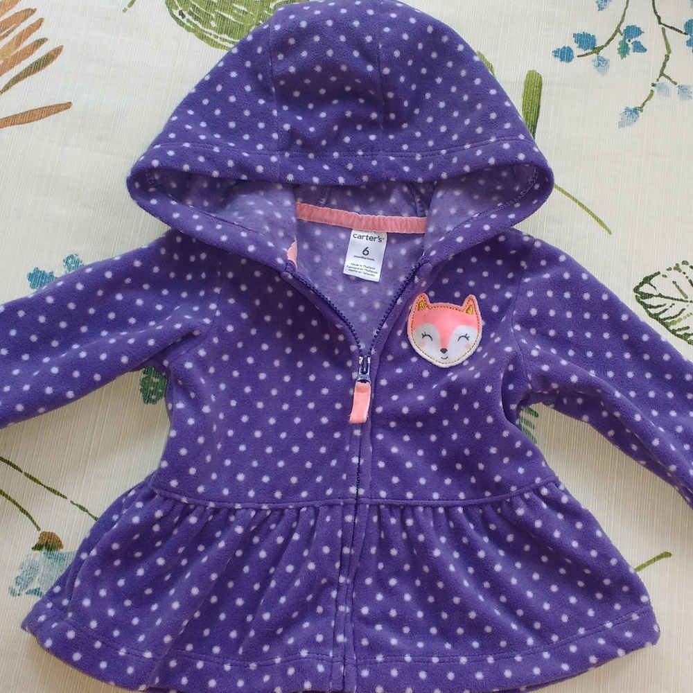 🌸 Carter's 🌸 fleece hoodie