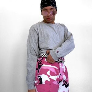 AUTHENTIC Gray Champion Long Sleeve Shirt