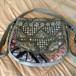 Free People Sienna Cross Body Embellished Purse