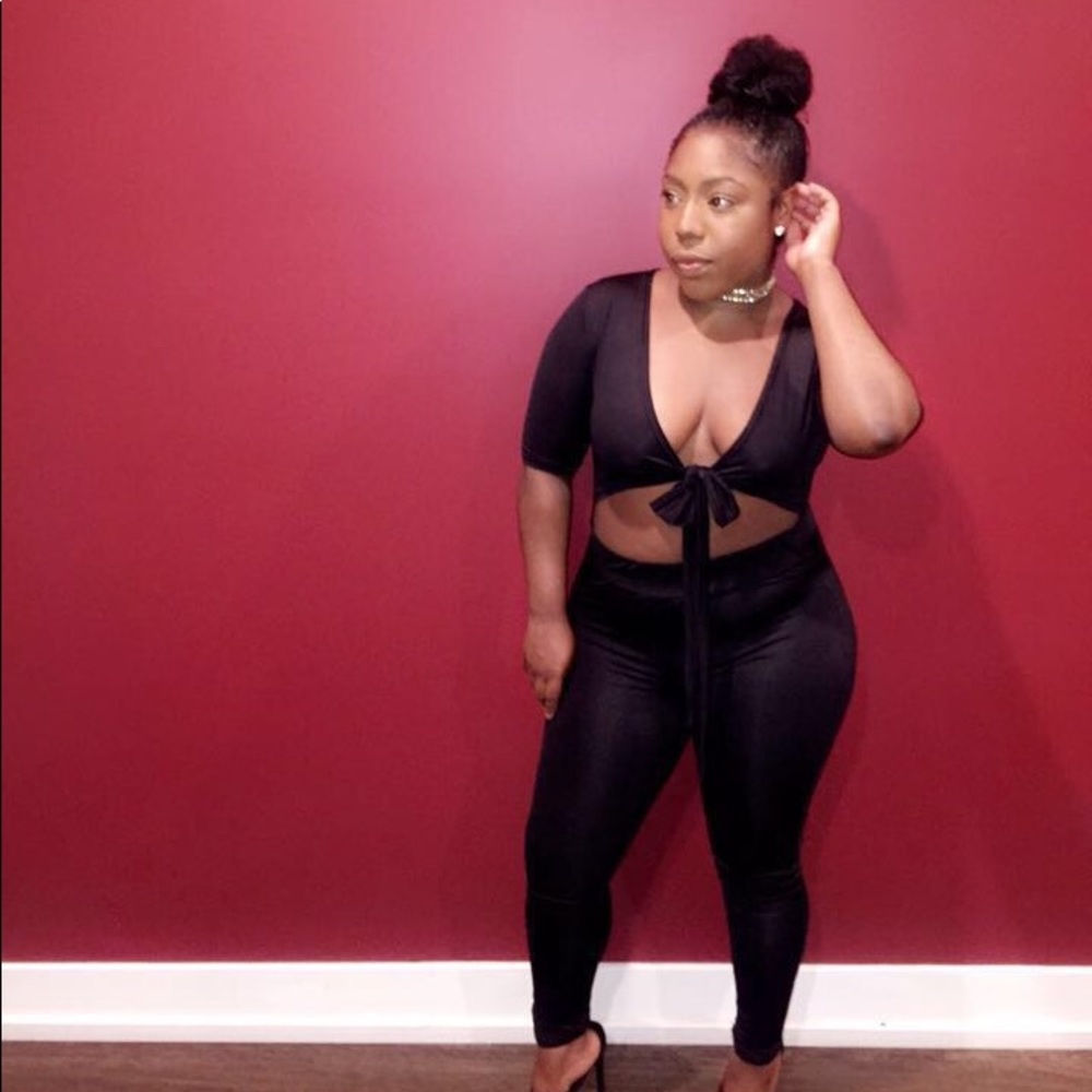 Cutting up babe Jumpsuit