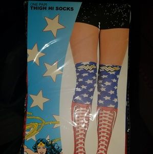 Wonder Woman by high socks