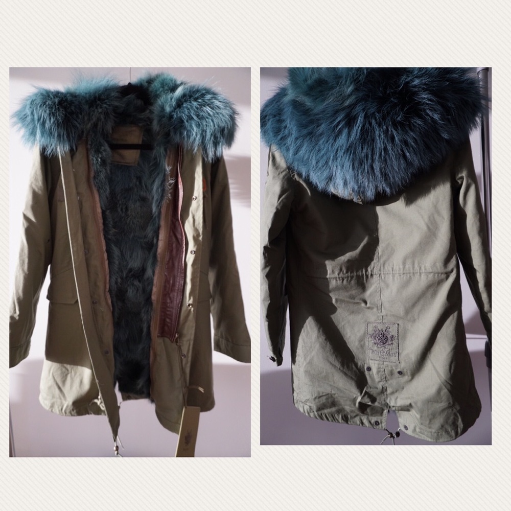 Mr and mrs Italy midi parka green size S - Picture 7 of 8