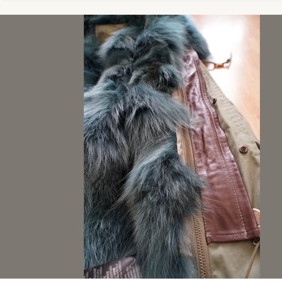 Mr and mrs Italy midi parka green size S - Picture 6 of 8