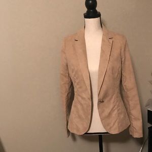 Light weight suede jacket