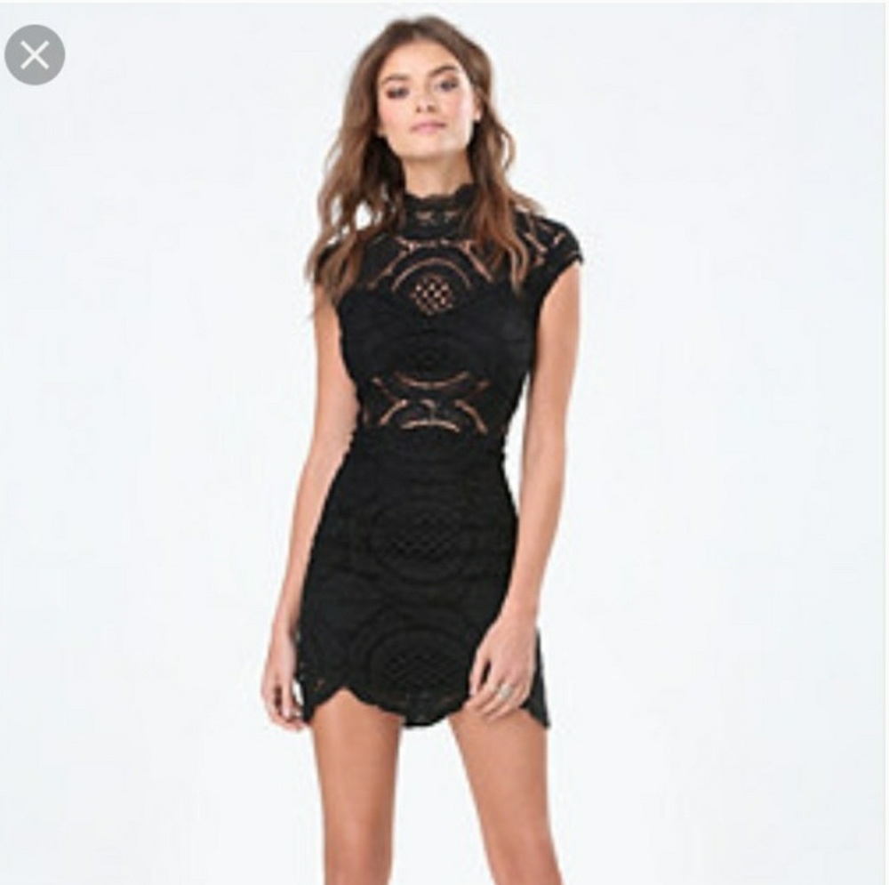 Crochet Mini Dress
