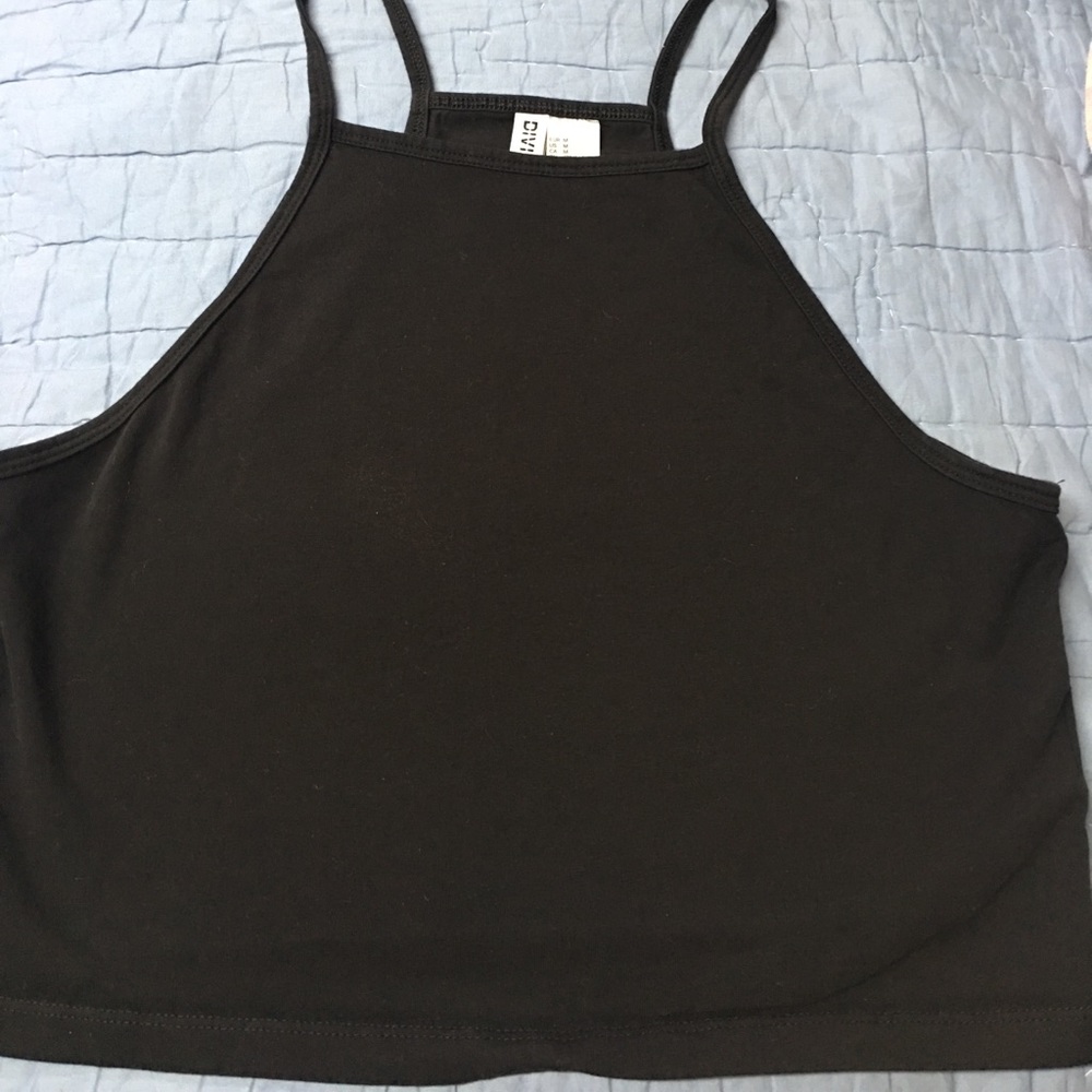 H&M racer back crop top