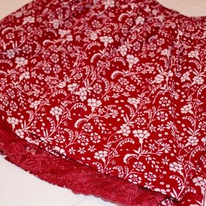 Red Forever 21 skirt