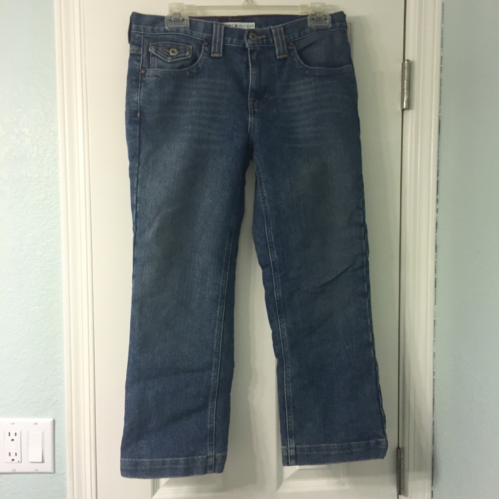 Tommy Hilfiger 5 pocket cropped denim jeans