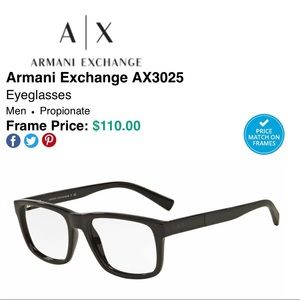Armani Exchange AX3025 is a Full Rim frame for Men