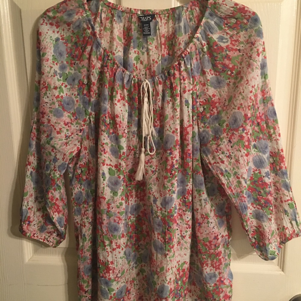 “Chaps” Floral Top