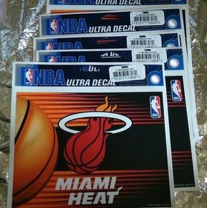 MIAMI HEAT ULTRA DECAL $3 EACH