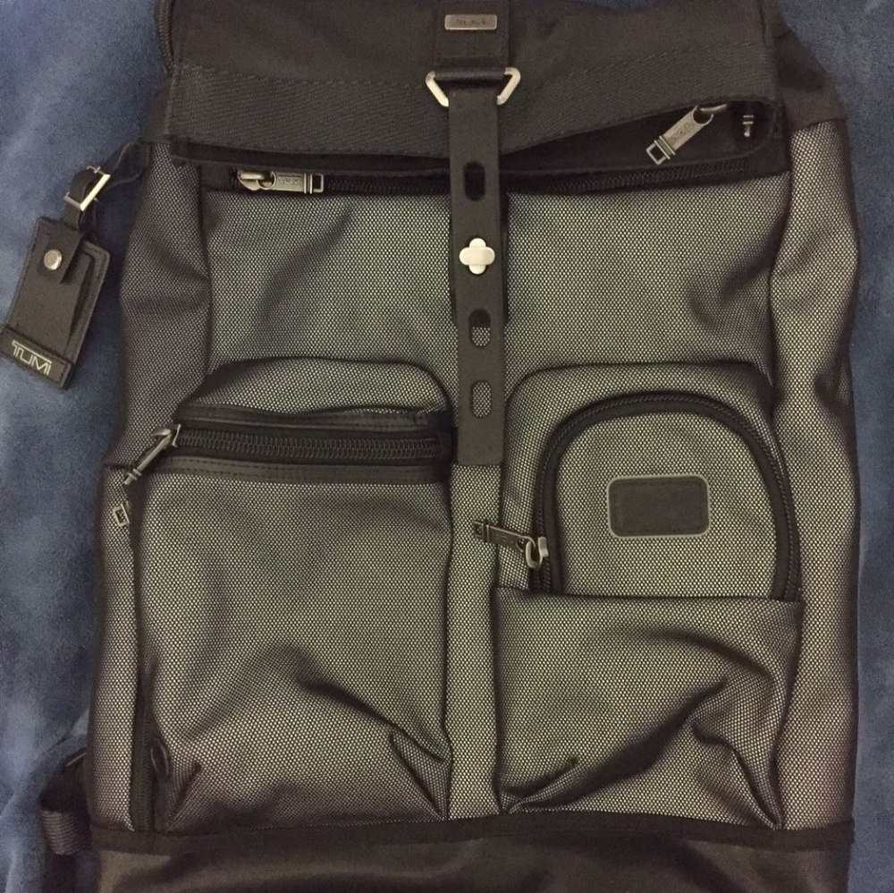 Tumi Alpha Bravo Luke Roll-Top Backpack