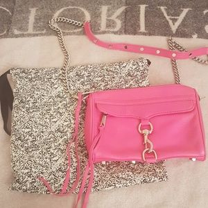 Rebecca Minkoff Hot Pink Mini Mac