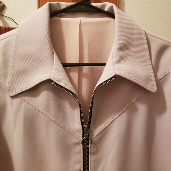 & OTHER STORIES Blazer/Jacket White/Grey /8 MED📍 - Picture 2 of 4