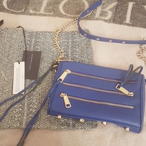 Rebecca Minkoff mini 5 zip crossbody