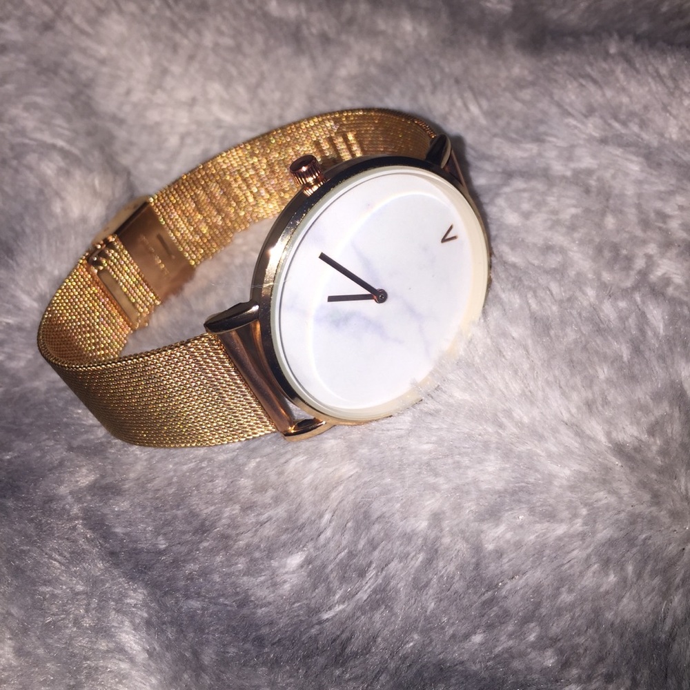 Rose Gold Lux Watch