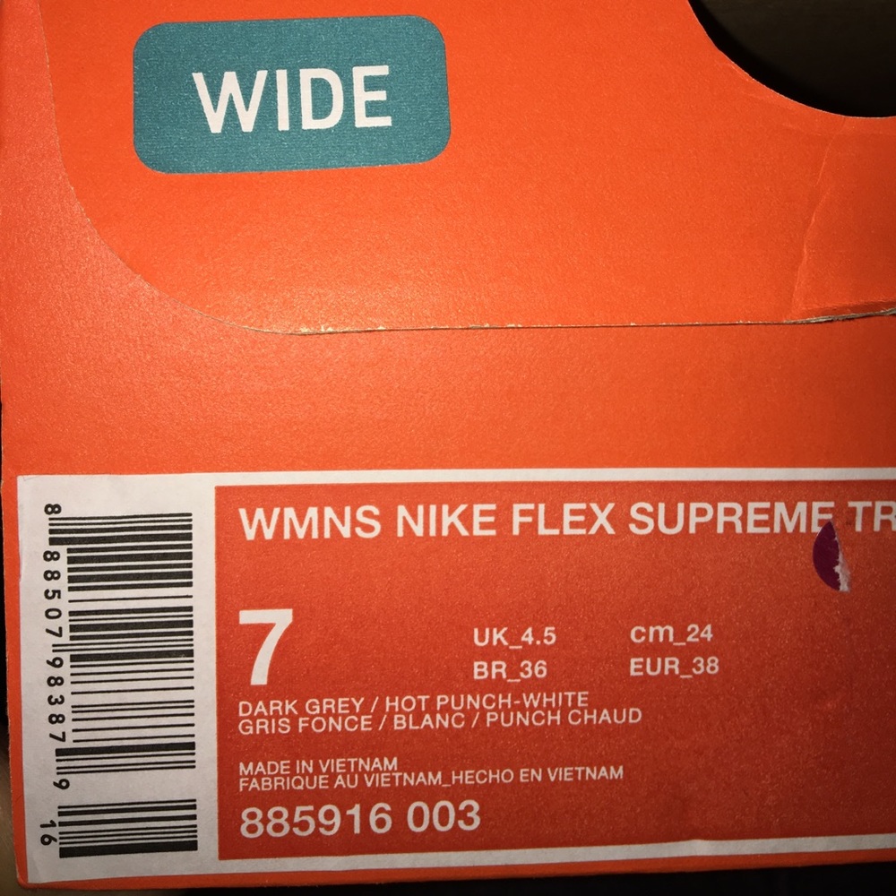 🆕NIKE Flex Supreme TR 5 Wide Training Shoe - Picture 8 of 8