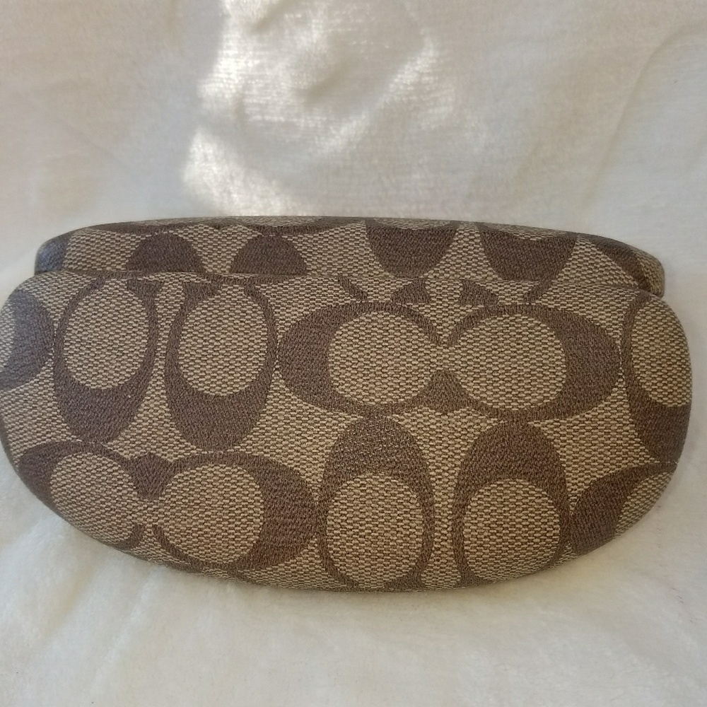 Coach C Vinyl Coated Hard 😎Sunglass😎 Case