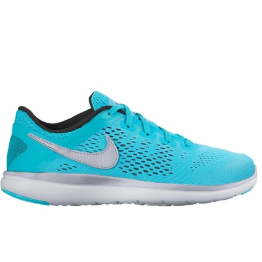 🆕Nike Kids' Flex Run Running Shoe Grade School - Picture 2 of 7