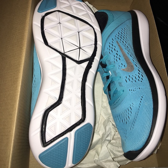 🆕Nike Kids' Flex Run Running Shoe Grade School - Picture 6 of 7