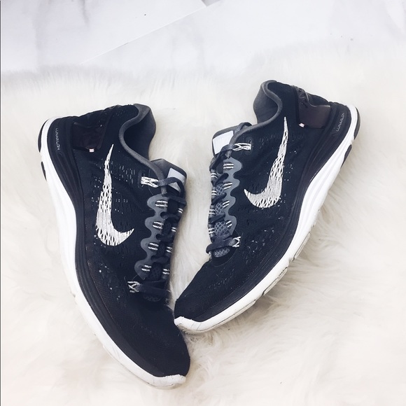 Nike Shoes - 🌟Women's Nike Black White Lunarglide 5 size 8.5 ✨