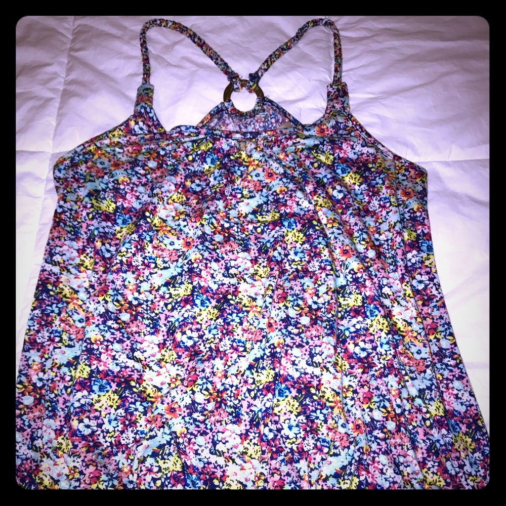 Floral summer tank