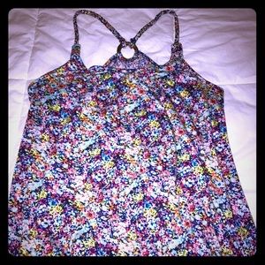Floral summer tank