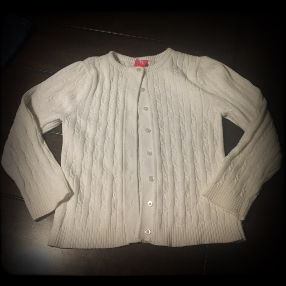 J Khaki cream colored sweater