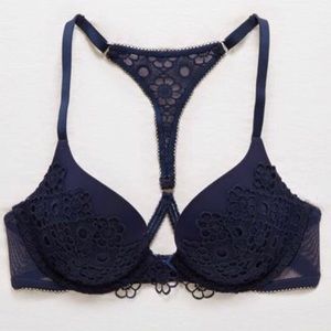 Aerie Brooke Plunge Pushup Bra