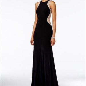 Xscape embellished illusion Prom Gown (Plus Size)