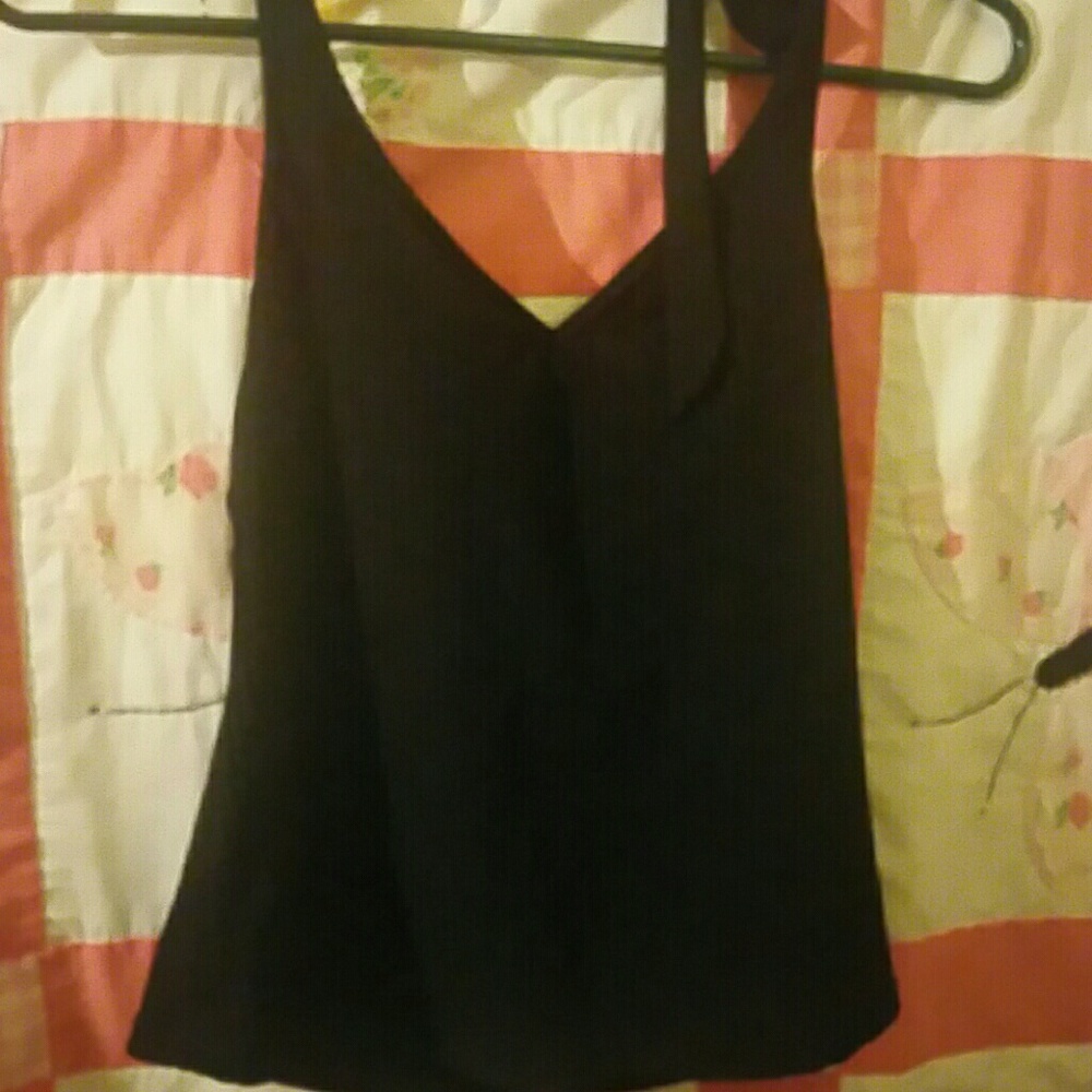 Pin striped halter