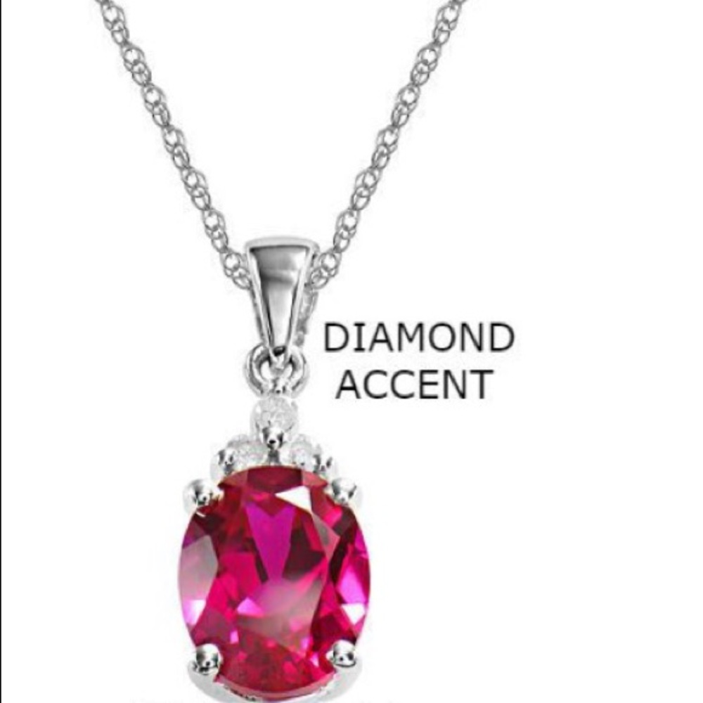 ✨💎Red Ruby Necklace💎✨