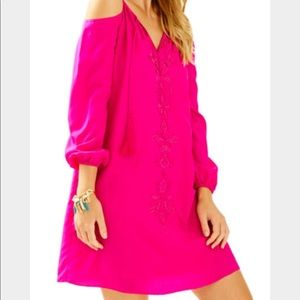 Lilly Pulitzer Open shoulder Fulton  dress