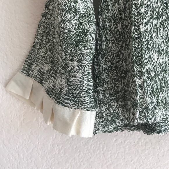 Green tone sweater cardigan NWT - Picture 6 of 8