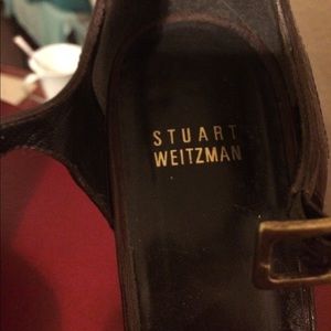 Sz  9 Stuart Weitzman high heel shoes with buckle
