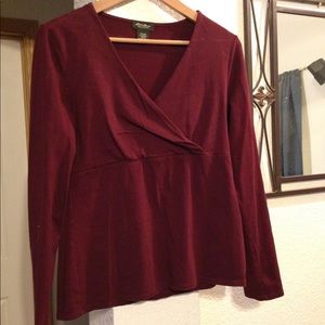 Maroon Top