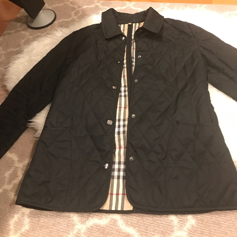 Authentic Burberry quilted jacket