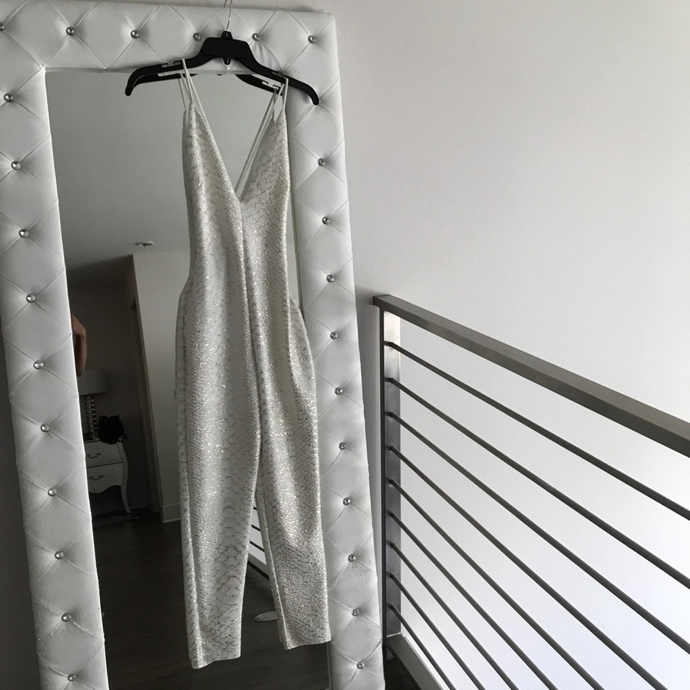White jumpsuit