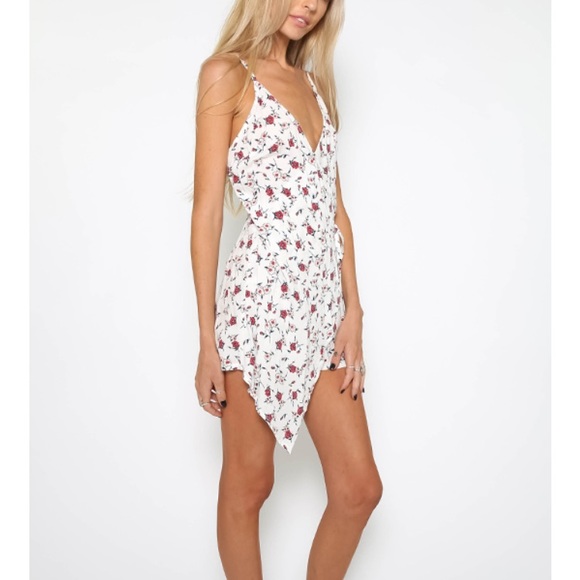Hidden Hills Playsuit - White Floral - Picture 3 of 5